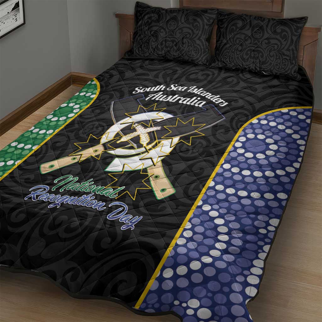 South Sea Islanders National Recognition Day Quilt Bed Set Australia Aboriginal Vanuatu Pig Tusk LT14 - Polynesian Pride