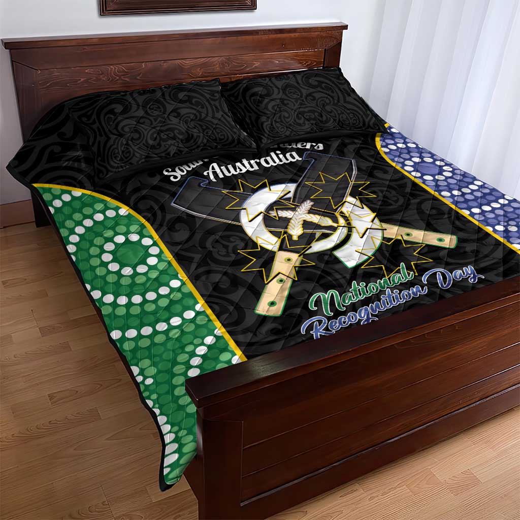South Sea Islanders National Recognition Day Quilt Bed Set Australia Aboriginal Vanuatu Pig Tusk LT14 - Polynesian Pride
