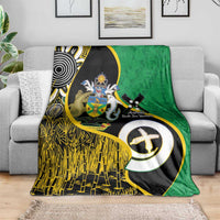 Australian South Sea Islanders National Recognition Day Blanket Solomon Islands And Vanuatu Culture LT14 - Polynesian Pride