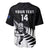 Personalised New Zealand Silver Fern Rugby Baseball Jersey All Black 2023 Go Champions Maori Pattern LT14 - Polynesian Pride