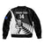 Personalised New Zealand Silver Fern Rugby Bomber Jacket All Black 2023 Go Champions Maori Pattern LT14 - Polynesian Pride