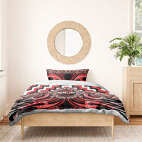Aotearoa Ngati Toa Bedding Set Maori Iwi Poutama Puhoro Tattoo LT14 - Polynesian Pride