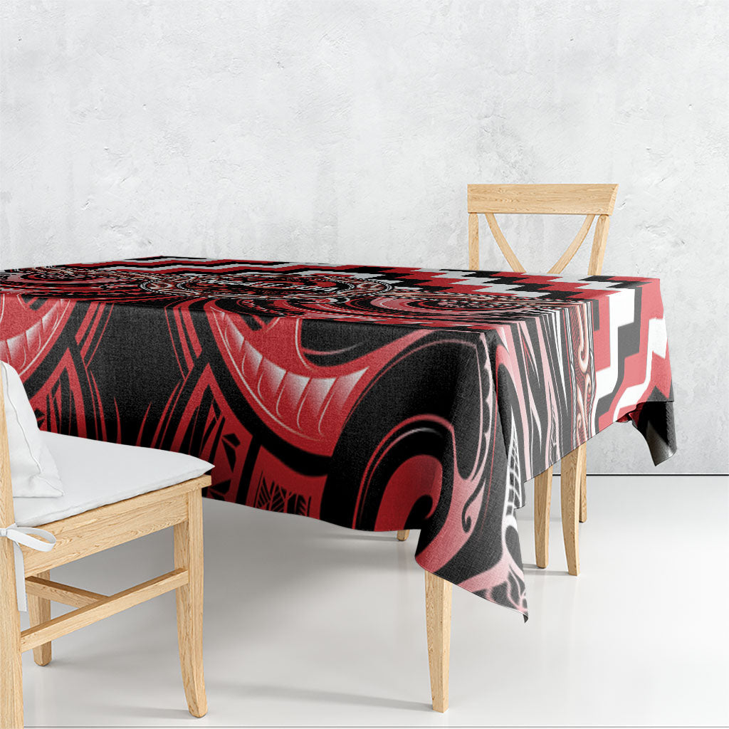 Aotearoa Ngati Toa Tablecloth Maori Iwi Poutama Puhoro Tattoo LT14 - Polynesian Pride
