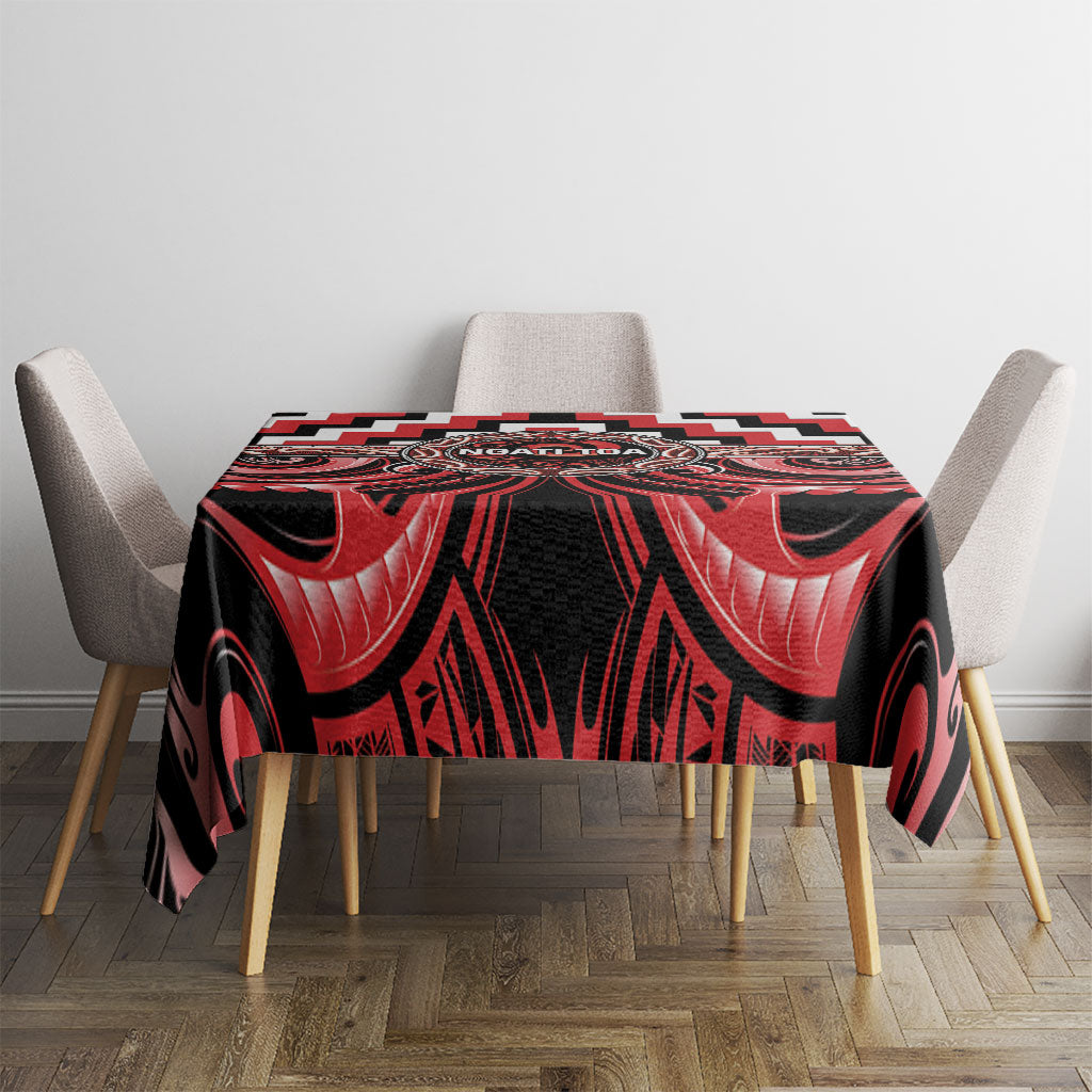 Aotearoa Ngati Toa Tablecloth Maori Iwi Poutama Puhoro Tattoo LT14 - Polynesian Pride