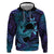 Nukuoro Atoll Hoodie Polynesian Shark Tattoo Purple Gradient Vibes