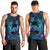 Nukuoro Atoll Men Tank Top Polynesian Shark Tattoo Purple Gradient Vibes