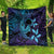 Nukuoro Atoll Quilt Polynesian Shark Tattoo Purple Gradient Vibes