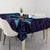 Nukuoro Atoll Tablecloth Polynesian Shark Tattoo Purple Gradient Vibes