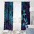 Nukuoro Atoll Window Curtain Polynesian Shark Tattoo Purple Gradient Vibes