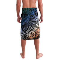 Personalised Kwajalein Atoll Lavalava Polynesian Shark Tattoo Gradient Vibes LT14 - Polynesian Pride
