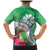 Marshall Islands Kwajalein Atoll Family Matching Mermaid Dress and Hawaiian Shirt Curves Polynesian Mix Tropical Flowers