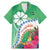 Marshall Islands Kwajalein Atoll Family Matching Mermaid Dress and Hawaiian Shirt Curves Polynesian Mix Tropical Flowers