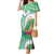 Marshall Islands Kwajalein Atoll Family Matching Mermaid Dress and Hawaiian Shirt Curves Polynesian Mix Tropical Flowers