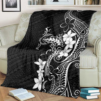 Black Hawaii Blanket Hammerhead Shark Tattoo Curve Polynesian LT14 - Polynesian Pride