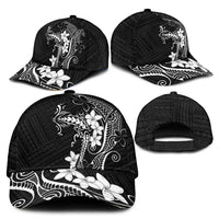 Black Hawaii Classic Cap Hammerhead Shark Tattoo Curve Polynesian LT14 - Polynesian Pride