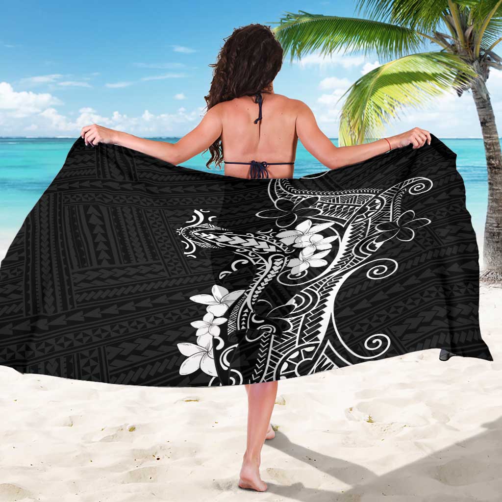 Black Hawaii Sarong Hammerhead Shark Tattoo Curve Polynesian LT14 - Polynesian Pride