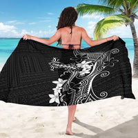 Black Hawaii Sarong Hammerhead Shark Tattoo Curve Polynesian LT14 - Polynesian Pride