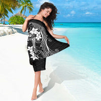 Black Hawaii Sarong Hammerhead Shark Tattoo Curve Polynesian LT14 - Polynesian Pride