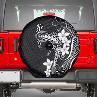 Black Hawaii Spare Tire Cover Hammerhead Shark Tattoo Curve Polynesian LT14 - Polynesian Pride