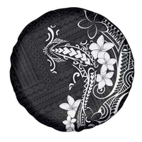 Black Hawaii Spare Tire Cover Hammerhead Shark Tattoo Curve Polynesian LT14 - Polynesian Pride