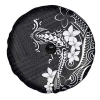 Black Hawaii Spare Tire Cover Hammerhead Shark Tattoo Curve Polynesian LT14 - Polynesian Pride