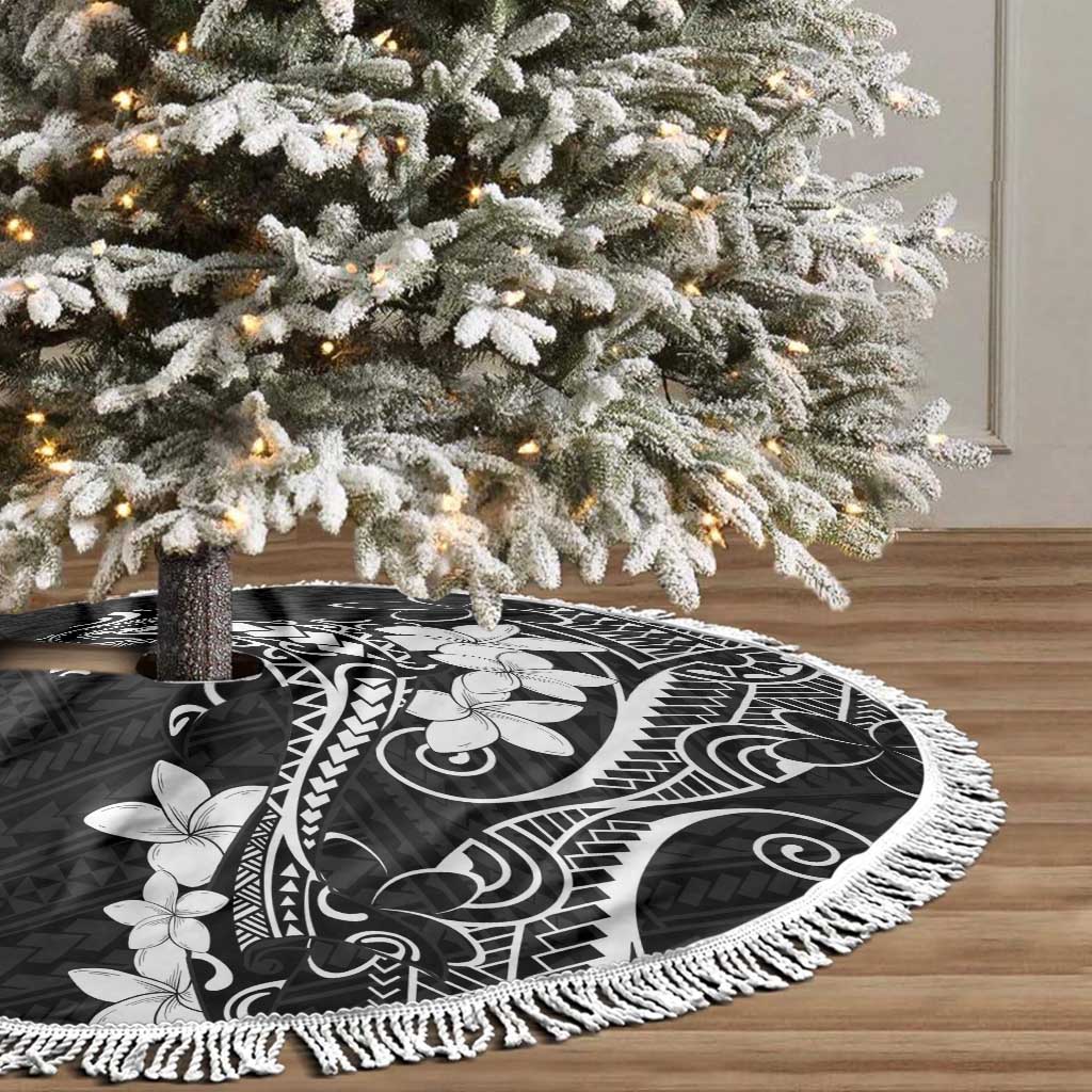 Black Hawaii Tree Skirt Hammerhead Shark Tattoo Curve Polynesian LT14 - Polynesian Pride