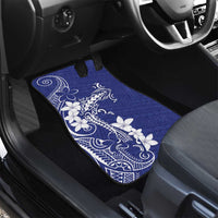 Blue Hawaii Car Mats Hammerhead Shark Tattoo Curve Polynesian LT14 - Polynesian Pride