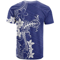 Blue Hawaii T Shirt Hammerhead Shark Tattoo Curve Polynesian LT14 - Polynesian Pride