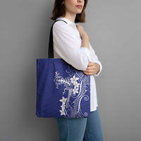 Blue Hawaii Tote Bag Hammerhead Shark Tattoo Curve Polynesian LT14 - Polynesian Pride