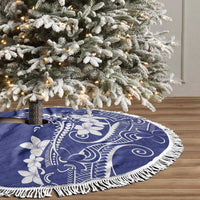 Blue Hawaii Tree Skirt Hammerhead Shark Tattoo Curve Polynesian LT14 - Polynesian Pride