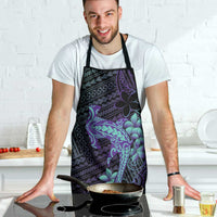 Purple Paradise Hawaii Apron Hammerhead Shark Tattoo Curve Polynesian LT14 - Polynesian Pride