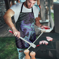 Purple Paradise Hawaii Apron Hammerhead Shark Tattoo Curve Polynesian LT14 - Polynesian Pride