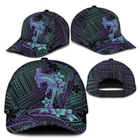 Purple Paradise Hawaii Classic Cap Hammerhead Shark Tattoo Curve Polynesian LT14 - Polynesian Pride
