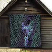 Purple Paradise Hawaii Quilt Hammerhead Shark Tattoo Curve Polynesian LT14 - Polynesian Pride