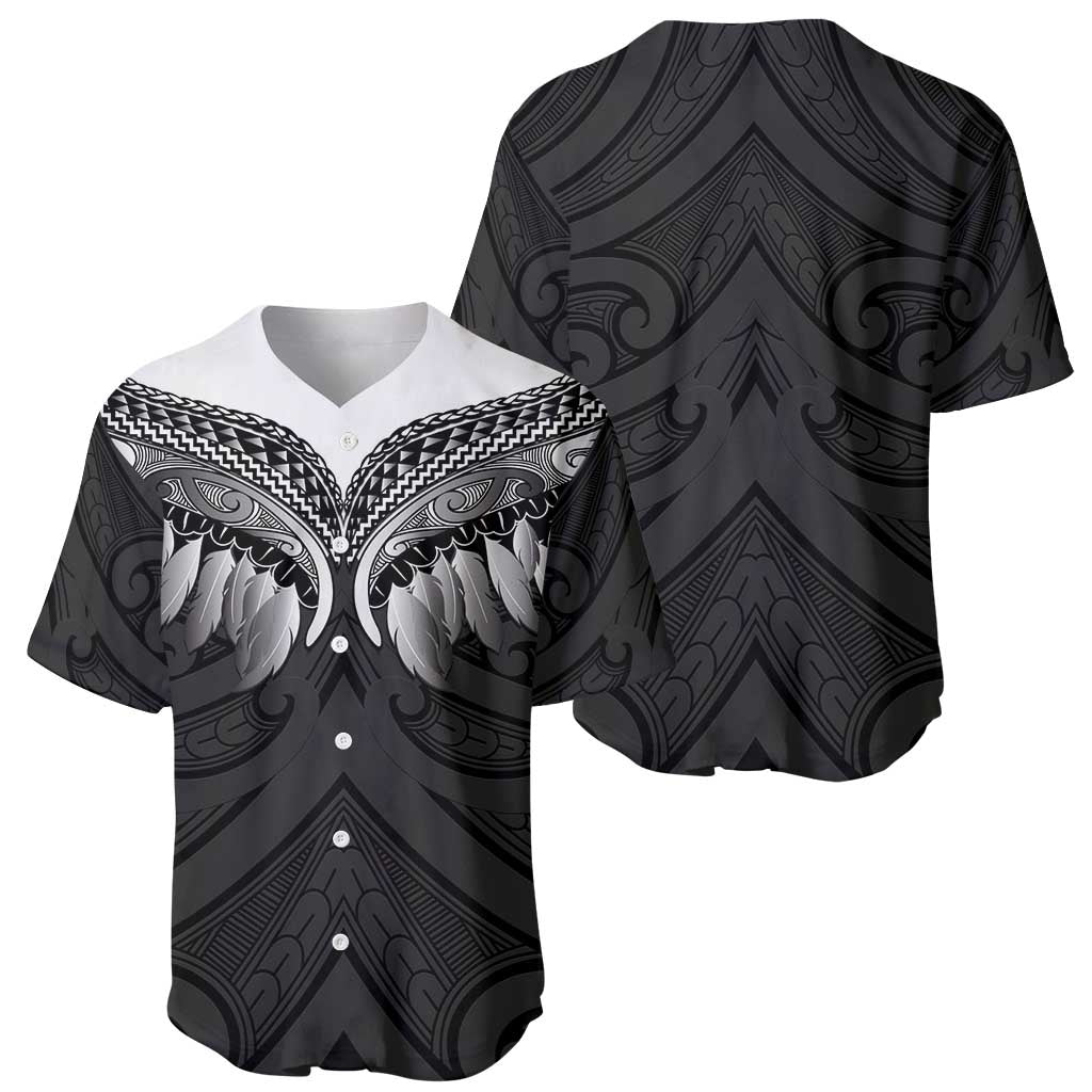 Poutama Korowai New Zealand Baseball Jersey Aotearoa Maori Tattoo LT14 - Polynesian Pride