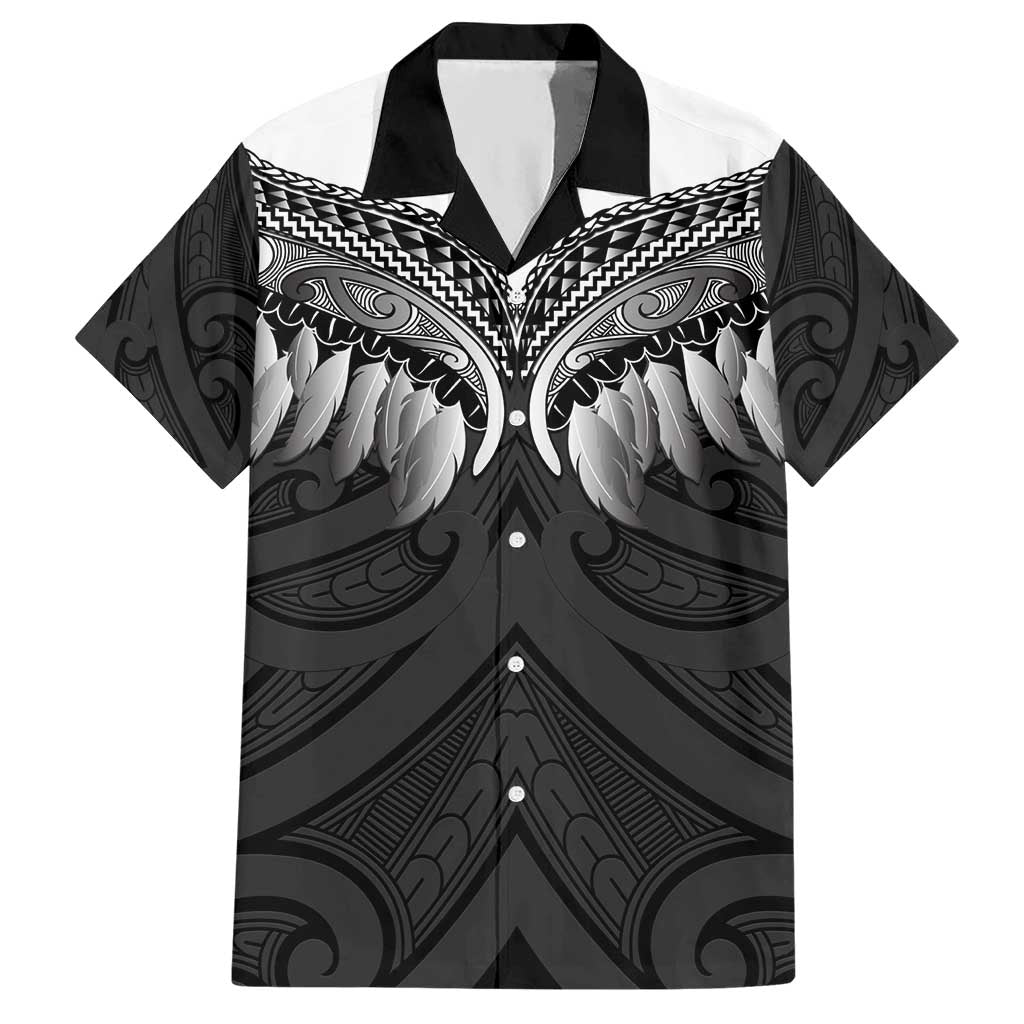 Poutama Korowai New Zealand Hawaiian Shirt Aotearoa Maori Tattoo LT14 Black - Polynesian Pride