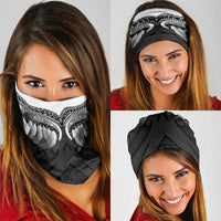 Poutama Korowai New Zealand Neck Gaiter Aotearoa Maori Tattoo LT14 - Polynesian Pride