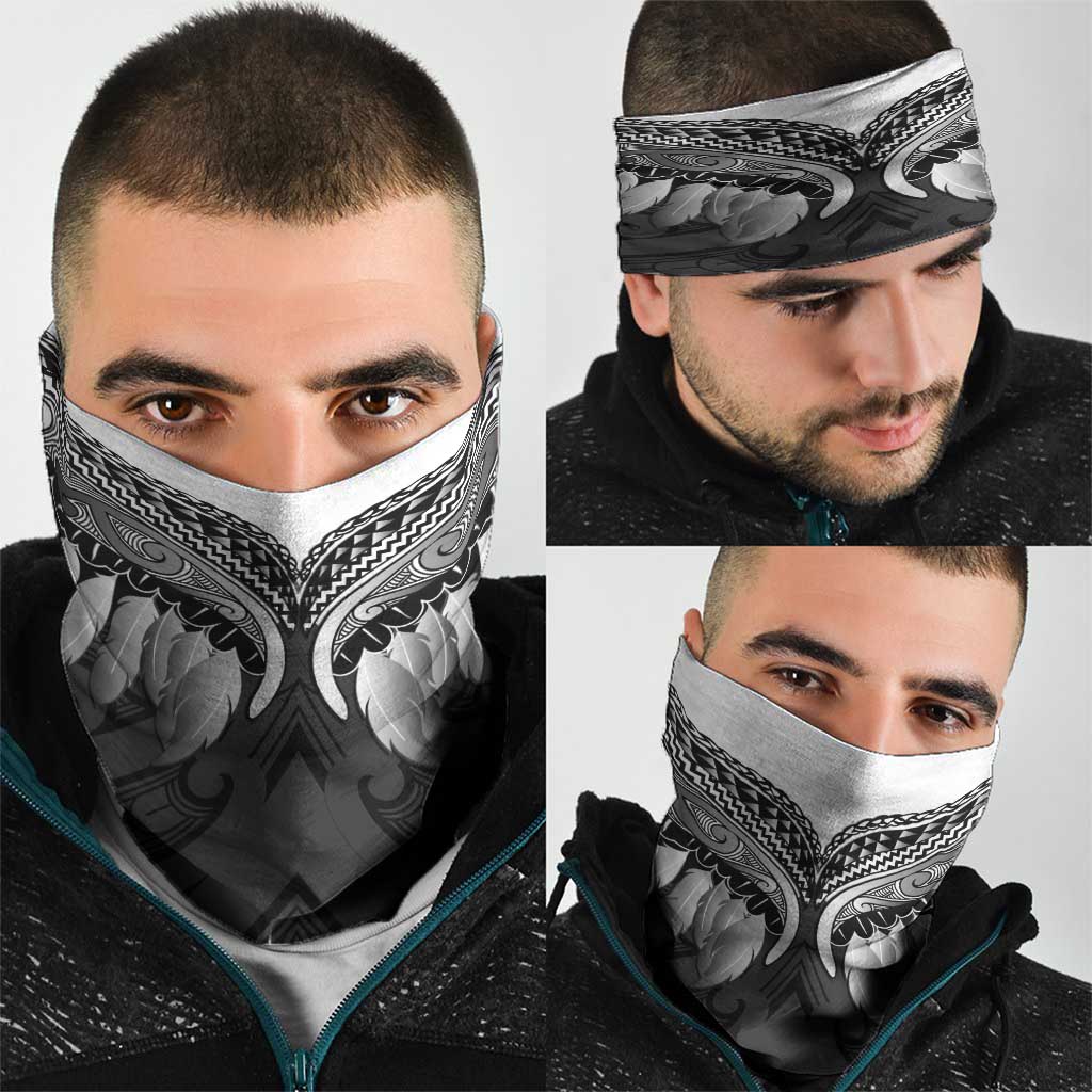 Poutama Korowai New Zealand Neck Gaiter Aotearoa Maori Tattoo LT14 - Polynesian Pride