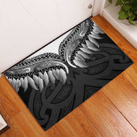Poutama Korowai New Zealand Rubber Doormat Aotearoa Maori Tattoo LT14 - Polynesian Pride