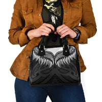 Poutama Korowai New Zealand Shoulder Handbag Aotearoa Maori Tattoo LT14 - Polynesian Pride