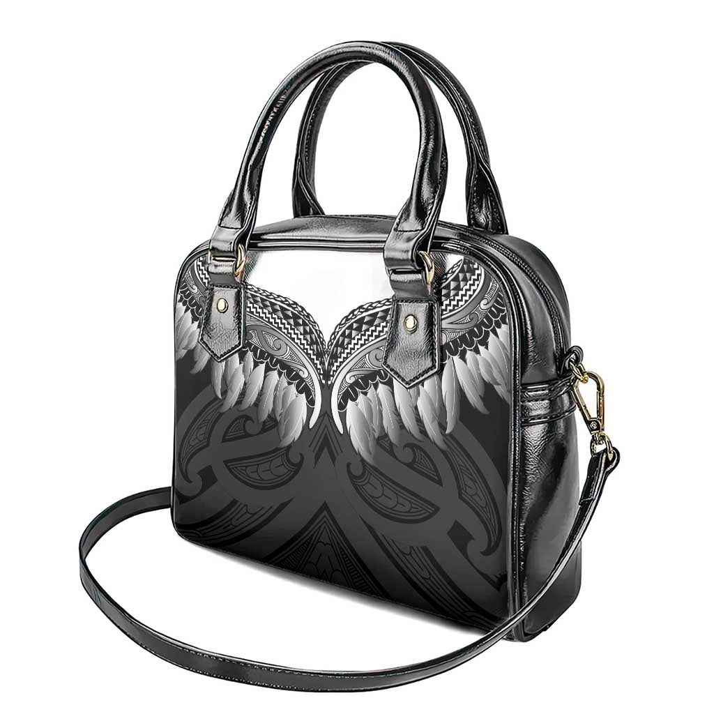 Poutama Korowai New Zealand Shoulder Handbag Aotearoa Maori Tattoo LT14 - Polynesian Pride