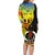 personalised-vanuatu-tafea-day-family-matching-long-sleeve-bodycon-dress-and-hawaiian-shirt-coat-of-arms-mix-tropical-flowers