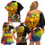 personalised-vanuatu-tafea-day-family-matching-off-shoulder-short-dress-and-hawaiian-shirt-coat-of-arms-mix-tropical-flowers