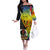 personalised-vanuatu-tafea-day-off-the-shoulder-long-sleeve-dress-coat-of-arms-mix-tropical-flowers