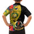 personalised-vanuatu-torba-day-family-matching-off-shoulder-short-dress-and-hawaiian-shirt-coat-of-arms-mix-tropical-flowers