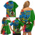 vanuatu-malampa-day-family-matching-off-shoulder-short-dress-and-hawaiian-shirt-coat-of-arms-mix-tropical-flowers