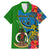 personalised-vanuatu-malampa-day-family-matching-mermaid-dress-and-hawaiian-shirt-coat-of-arms-mix-tropical-flowers