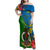 personalised-vanuatu-malampa-day-family-matching-off-shoulder-maxi-dress-and-hawaiian-shirt-coat-of-arms-mix-tropical-flowers