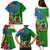 Personalised Vanuatu Malampa Day Family Matching Puletasi Dress and Hawaiian Shirt Coat Of Arms Mix Tropical Flowers LT14 - Polynesian Pride