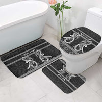 Kia Ora New Zealand Bathroom Set Maori Language Week Pango Taniko Motif LT14 - Polynesian Pride